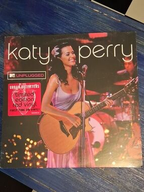 Katy Perry Unplugged Live, Urban Outfitters Limited Edition Red Vinyl - NEW!
